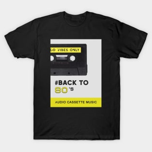 Back to 80s Retro Music T-Shirt